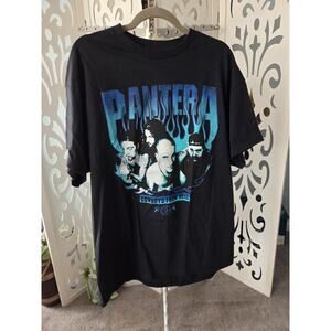 Pantera Cowboys From Hell Band T Shirt XL Black Heavy Metal Graphic Tee